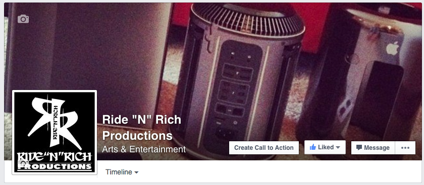 Ride N rich Productions Facebook